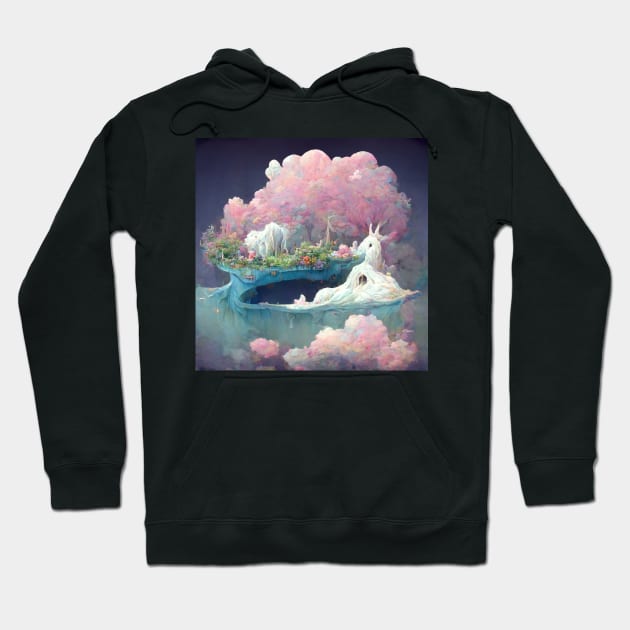 The Island of Fantasy Hoodie by Cakeboard Designs